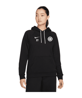 Nike Park 20 Fleece Hoody Damen Schwarz Weiss F010