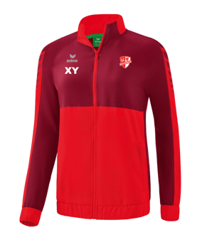 Erima Six Wings Präsentationsjacke Damen Rot