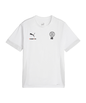 PUMA teamGOAL Matchday Trikot Kids Weiss Schwarz F04