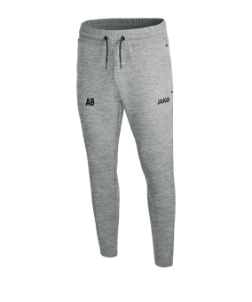 JAKO Premium Basic Jogginghose Damen Grau F40
