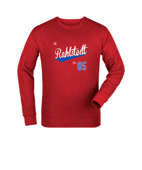 Merch Roller Sweatshirt Red | #town