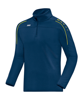JAKO Classico Ziptop Blau Gelb F42 - blau