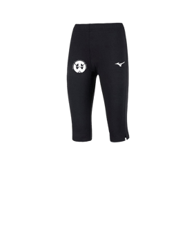 Mizuno High-Kyu Capri Trainingshose Damen Schwarz F09