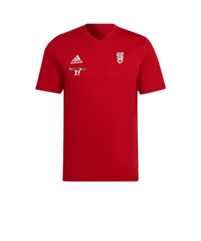 adidas Entrada 22 T-Shirt Rot