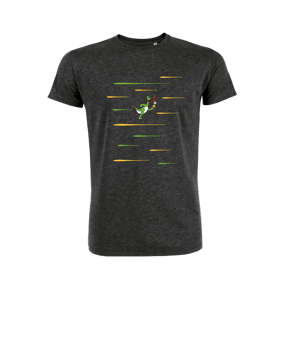 Merch Creator 2.0 T-Shirt Dark Heather Grey | #lines