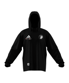 adidas Entrada 26 Regenjacke Schwarz