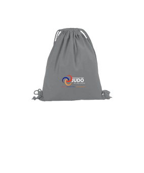 Merch Organic Premium Cotton Gymsack Light Grey | #logo4c