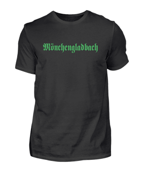 T-Shirt "Gladbach" Schwarz - schwarz