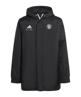 adidas Entrada 22 Stadium Jacke Kids Schwarz
