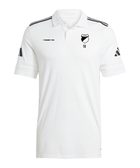 adidas Squadra 25 Polo Weiß