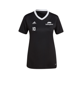 adidas Entrada 22 Trikot Damen Schwarz Weiss