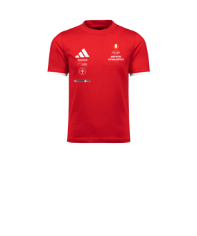 adidas Entrada 26 Trainingsshirt Kids Rot