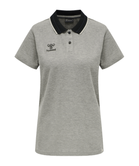Hummel Move Poloshirt Damen Grau F2006 - grau