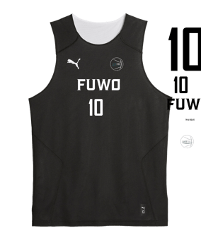 PUMA Hoops Team Reverse Trikot Schwarz F01