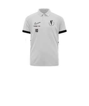 Nike Academy 25 Polo Kids Weiss F100