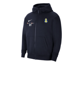 Nike Park 20 Fleece Kapuzenjacke Kids Blau F451