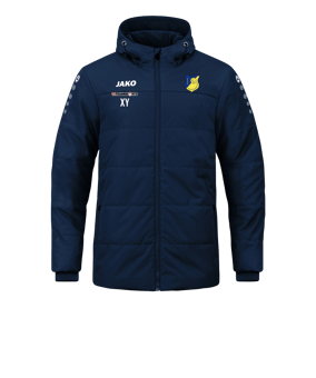 JAKO Team Coach Kapuzenjacke Blau F900