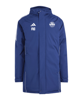 adidas Tiro 24 Kapuzenjacke Blau Weiss