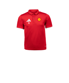 adidas Entrada 26 Polo Enfants Rouge 