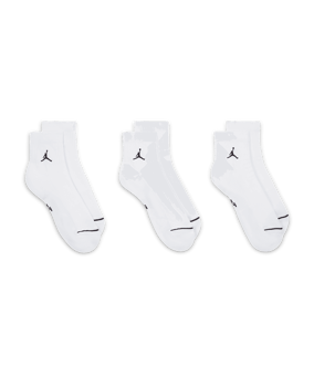 Jordan Everyday Ankle Socken 3er Pack Weiss F100 - weiss
