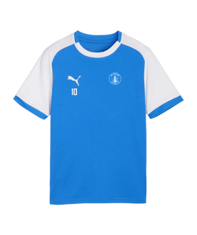 PUMA teamLIGA26 Matchday Trikot Kids Blau F02