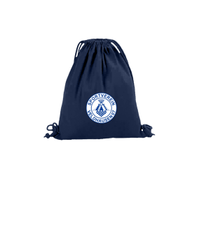 Merch Organic Premium Cotton Gymsack French Navy | #logo4c
