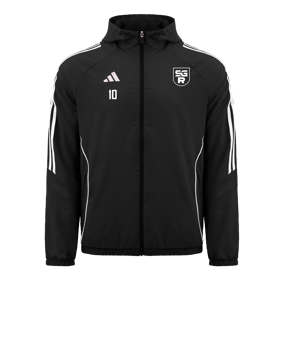 adidas Tiro 24 Windbreaker Schwarz Weiss