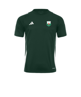 adidas Tiro 24 Trikot Dunkelgrün Weiss