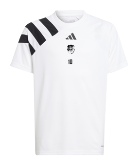 adidas Fortore 23 Trikot Kids Schwarz Weiss