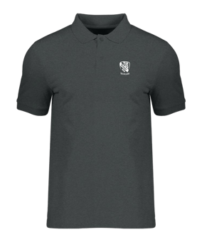 Stanley & Stella Merch Prepster 2.0 Dark Heather Polo Grau | #justlogo1c
