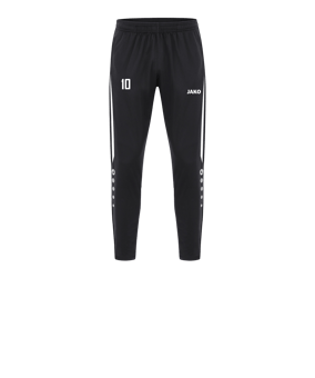 JAKO Power Polyesterhose Kids Schwarz Weiss F802