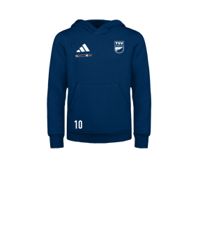 adidas Entrada 26 Hoody Kids Blau
