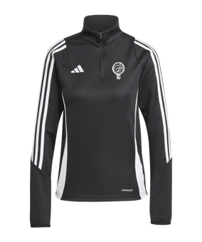 adidas Tiro 24 Trainingstop Damen Schwarz Weiss