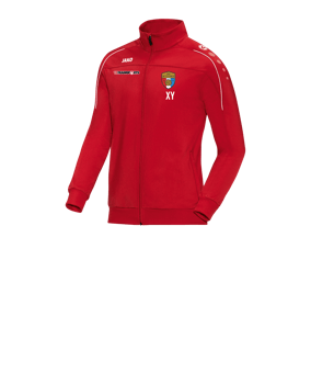 JAKO Classico Polyesterjacke Kids Rot Weiss F01