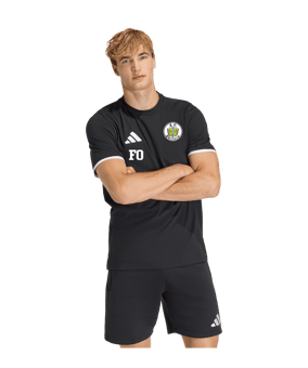 adidas Entrada 26 T-Shirt Schwarz