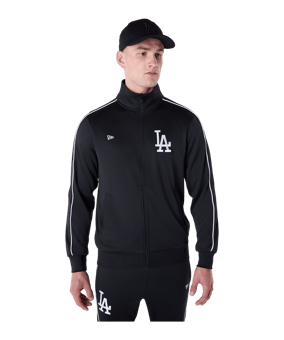 New Era MLB Los Angeles Dodgers Trainingsjacke Schwarz - schwarz