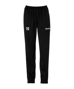 Kempa Lite Trainingshose Damen Schwarz Weiss F01
