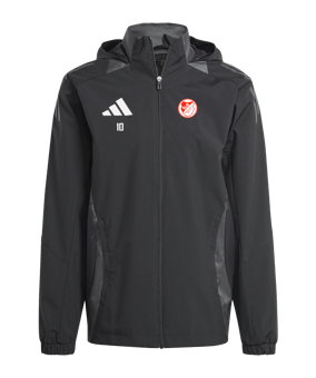 adidas Tiro 24 Competition Allwetterjacke Schwarz