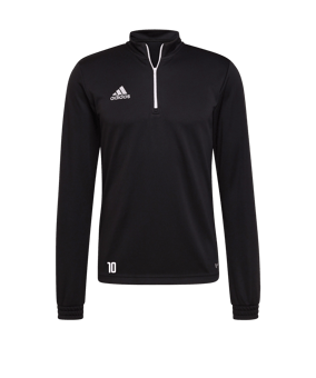 adidas Entrada 22 HalfZip Sweatshirt Schwarz