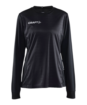 Craft Progress 2.0 LS keepersshirt Dames  zwart F999000 - zwart