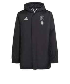 adidas Entrada 22 Stadium Jacke Schwarz