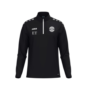 JAKO One Zip Top Schwarz F800