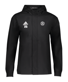 adidas Entrada 22 Allwetterjacke Kids Schwarz