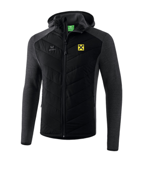 Erima Steppjacke Schwarz