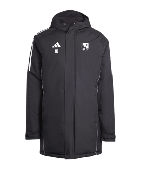 adidas Tiro 24 Winterjacke Schwarz Weiss