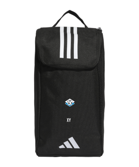 adidas Tiro League Schuhtasche Schwarz Weiss