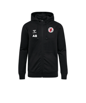 Hummel Go 2.0 Chevron Kapuzenjacke Schwarz F2001