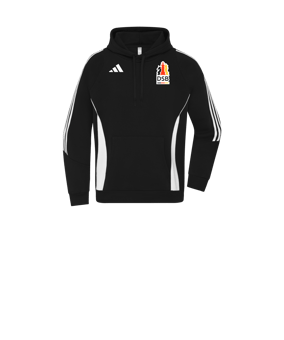 adidas Tiro 24 Hoody Kids Schwarz Weiss