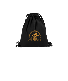Merch Organic Premium Cotton Gymsack Black | #Ladykracher