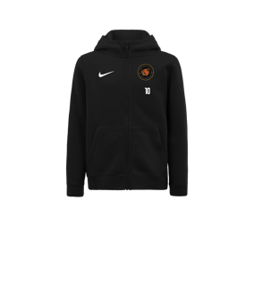 Nike Park 20 Fleece Kapuzenjacke Kids Schwarz F010
